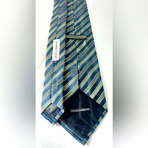 Dolce & Gabbana Silk Tie Made In Italy Authentic
